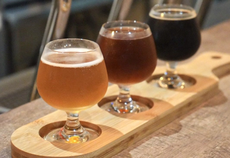 クラフトビール飲み比べ３種